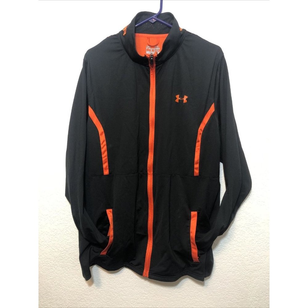 Under Armour Jacket  XL Black Cold Gear Full Zip L